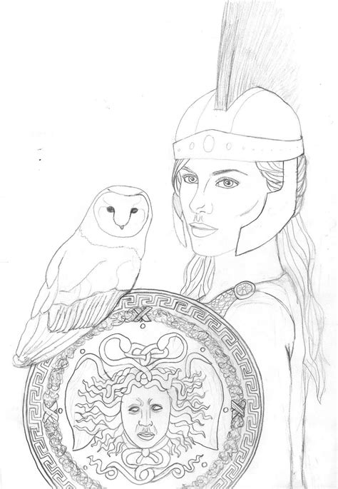 Chrissy's Creative Art Stuff: Sketches of Greek Gods and Goddesses