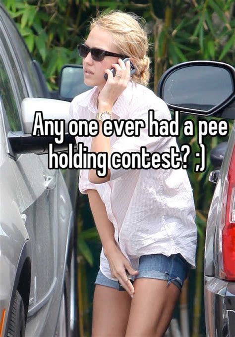 pee holding contest contest pee