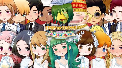 All Candidate Marriage Event Story Of Seasons Friends Of Mineral Town