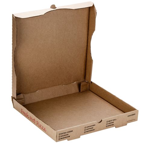 20 X 20 X 1 3 4 Kraft Corrugated Pizza Box 25 Case
