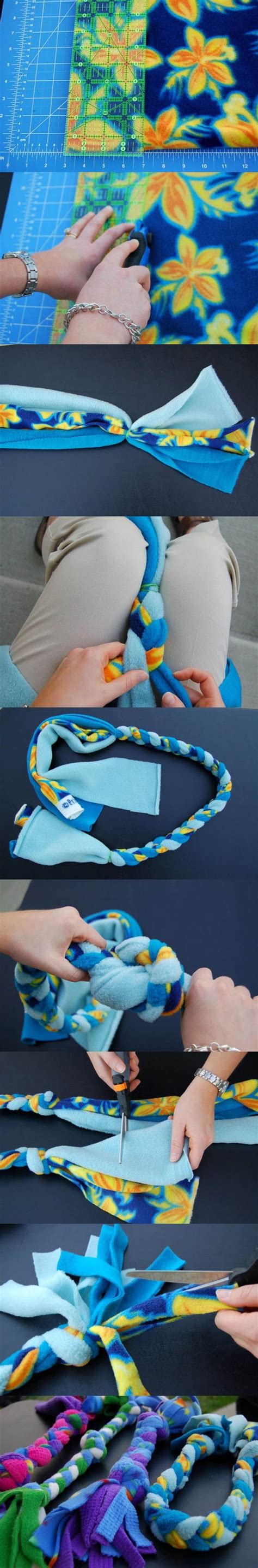 Diy Fleece Rope Dog Toy