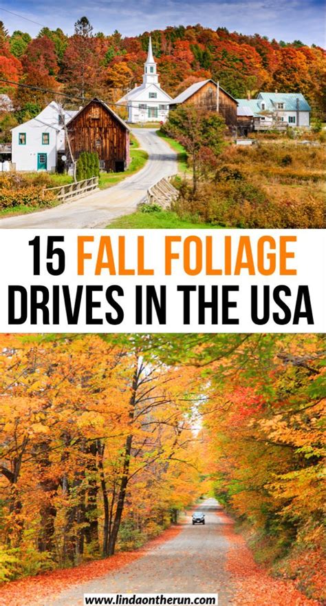 15 Best Fall Foliage Road Trips And Drives In The Usa Fall Foliage