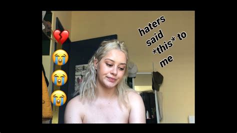 Youtuber Addresses Hate Nude Youtube