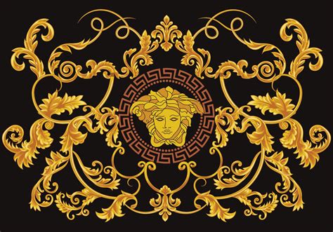 Versace Print Vector 2396248 Hd Wallpaper And Backgrounds Download