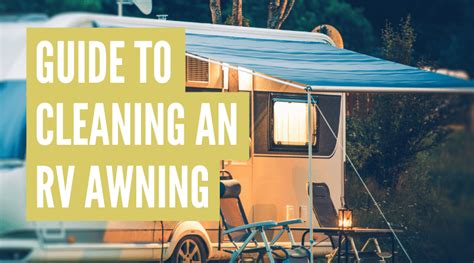 Leftover cleaning solution attracts dirt, so you'll have to clean your awnings more often. How To Clean RV Awnings (5 Simple Steps)