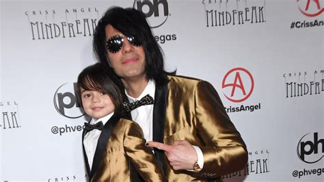 criss angel shares heartbreaking photos from 5 year old son s chemotherapy iheart
