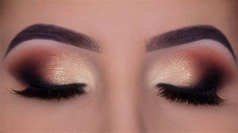 Smokey Glamorous Eye Makeup Bridal Makeup Inspiration Dance Makeup