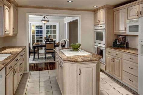 White oak is as durable as its red counterpart and a bit stronger. White Washed Oak Cabinets - Gabe & Jenny Homes