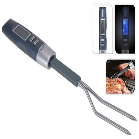 Digital Bbq Barbecue Meat Fork Thermometer For Kitchen Food Cooking