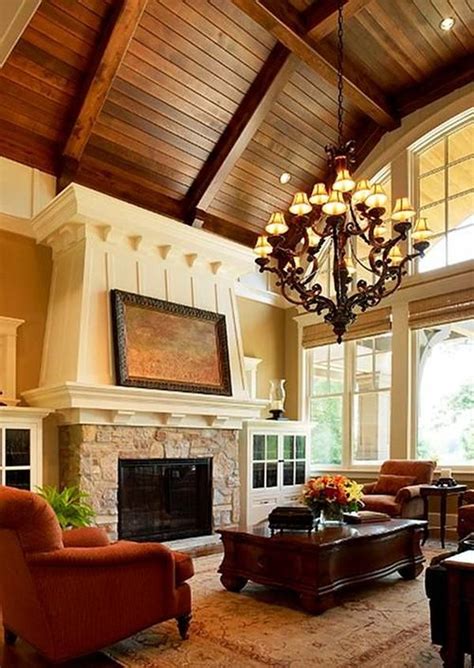 How To Decorate A Living Room With High Ceilings
