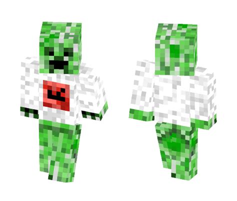 Minecraft Creeper Skin Pattern