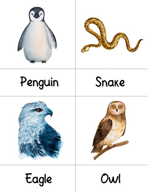 Free Printable Bilingual Animal Matching Cards And Memory Game