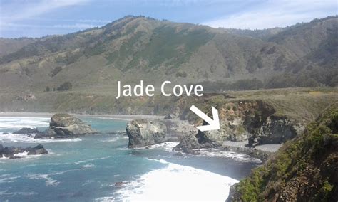 Big Sur California Jade Cove Queso Suizo