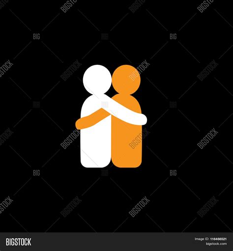 Lovers Hug Each Other Vector And Photo Free Trial Bigstock