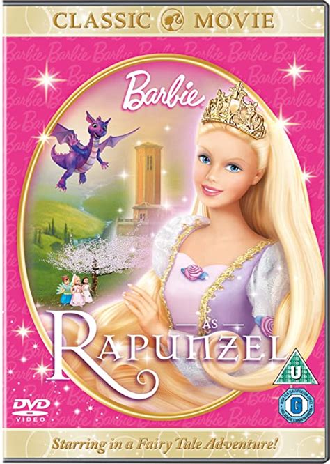 barbie as rapunzel [dvd 2002] amazon ae toys
