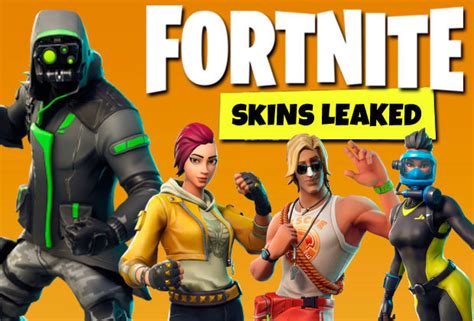 Browse the last leaked and upcoming skins in fortnite battle royale, below you could find all the skins, also some information about each item, like as name, rarity, type and 3d previews. Fortnite 5.1 SKINS LEAKED: Update 5.10 patch ...