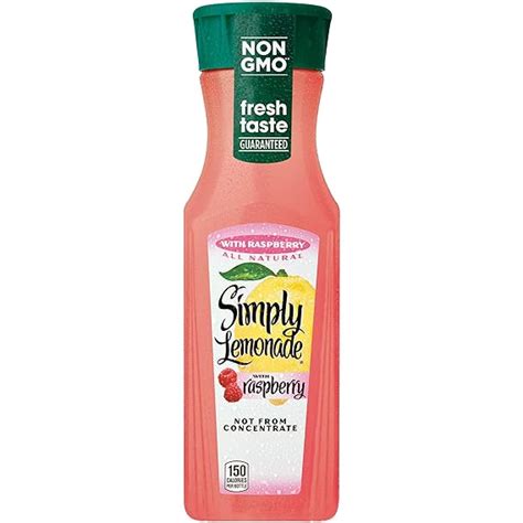 Simply Lemonade With Raspberry All Natural Non Gmo 115 Fl Oz Amazon