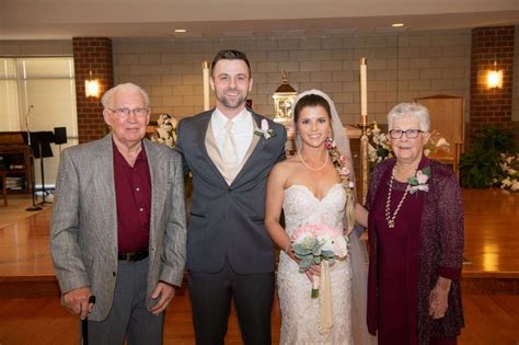 83 year old grandmother wins hearts as the flower girl at her granddaughter s wedding abc news