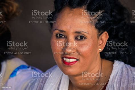 Young And Beautiful African Woman In Keren Stock Photo Download Image