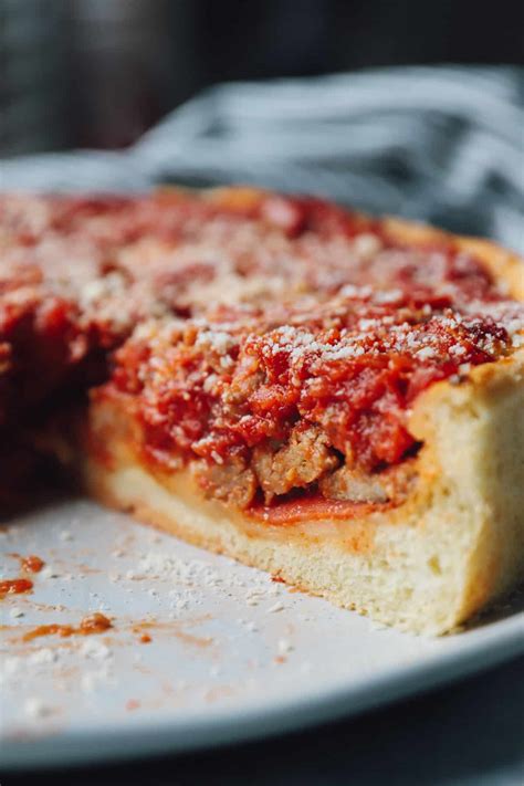Chicago Deep Dish Pizza Recipe The Cookie Rookie®