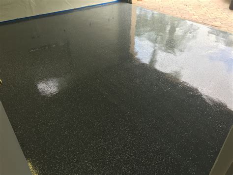 We applied an epoxy garage floor coating to cover the ugly oil stains and give the shop a nice quikrete was kind enough to send us a few kits for this tutorial. Epoxy Floor Coatings - DIY or Hire a Professional - Marble Polishing Palm Beach - Sterling Cleaning