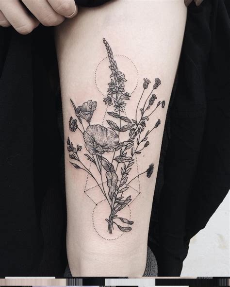 Related Image Botanical Tattoo Geometric Tattoo Ink Tattoo