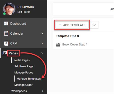 Pages Portal Page Templates Suitedash Help Documentation