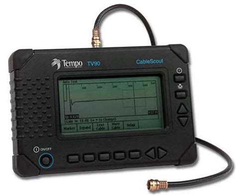 Tempo Tv90 Cablescout Copper Tdr Cable Tester 6 And 12ns Pulse Widths