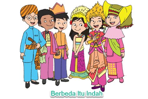 Gambar Kartun Keanekaragaman Budaya Indonesia Ruang Ilmu