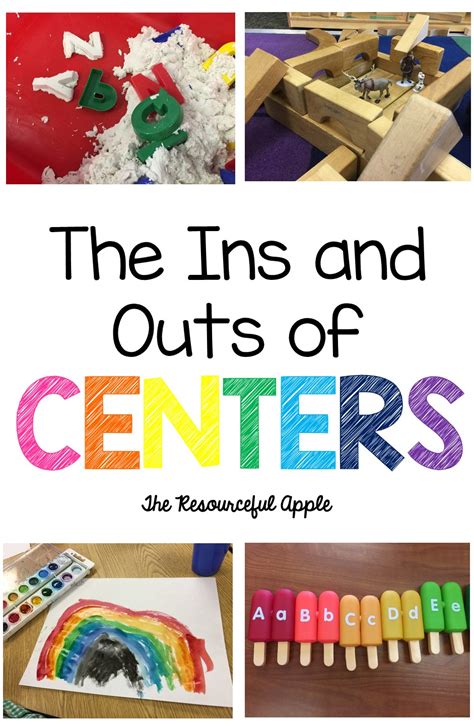 The Resourceful Apple The Ins And Outs Of Center Time