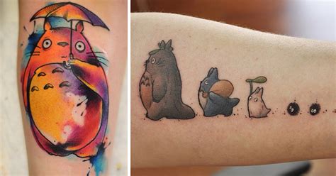 61 Studio Ghibli Tattoos Inspired By Miyazaki Films Bored Panda