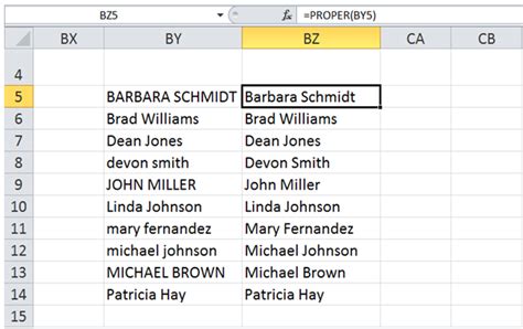 How To Capitalize First Letter In Excel Printable Templates Free