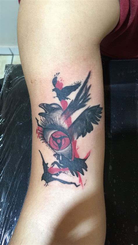 Share More Than Crow With Sharingan Tattoo Latest In Cdgdbentre