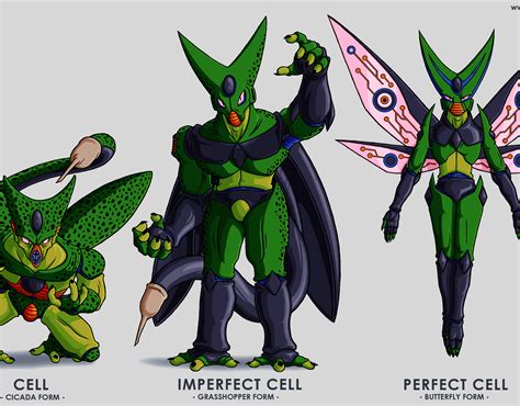 In dragonball z only, cell came from the original timeline. Joe Davies - Dragon Ball Z | Cell Redesign
