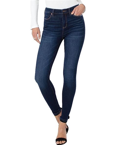 Liverpool Los Angeles Abby High Rise Skinny Super Stretch Jeans In