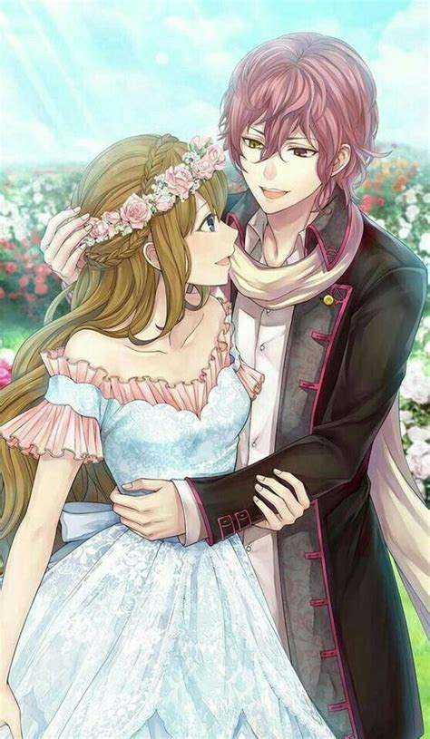 Pin By Tawny Fackrell On 0ikemen Revolution Anime Wedding Anime Love Couple Anime Cupples