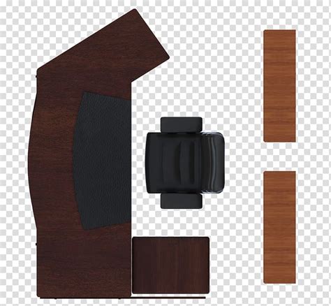 Chair rail open floor plan. Black office rolling armchair illustration, Table ...