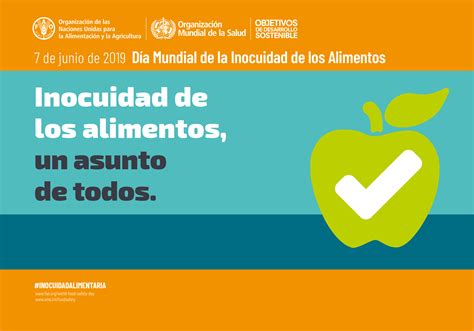 Día Mundial De La Inocuidad De Los Alimentos 7 De Junio