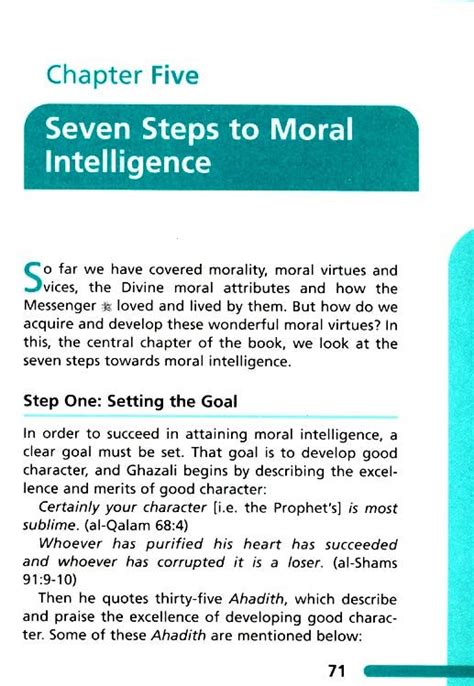 Seven Steps To Moral Intelligence Paperback Available At Mecca Books