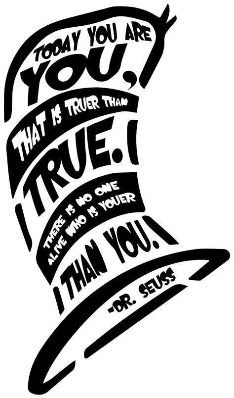 Buy Dr Seuss Wall Decals Are A Vinyl Decal Displaying Today You Are