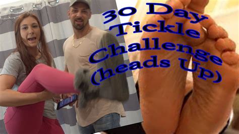 30 Day Tickle Challenges Heads Up Youtube