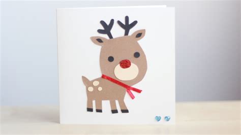 Nevena Krstic Easy Reindeer Christmas Card