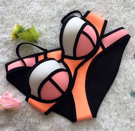 Discount New Summer Patchwork Swimwear Woman Biquini Ball Bikinis