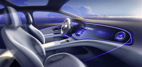 Futuristic Details Of Mercedes Benz EQS Revealed Automotive Interiors