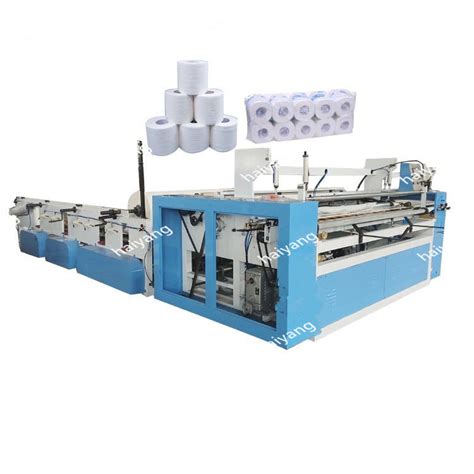 Mm Automatic Toilet Tissue Paper Roll Rewinding Making Machine