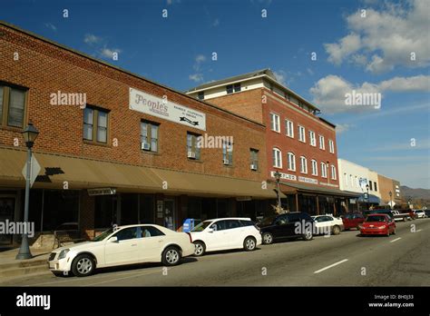 Main Street Franklin North Carolina Hi Res Stock Photography And Images