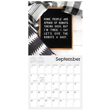 These important things will help to make quick and easy preparati. LOL: Life on Letterboard 2021 Wall Calendar - RSVP