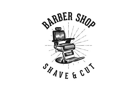Barber Shop Shave And Cut Classic Logo Afbeelding Door Wangs · Creative