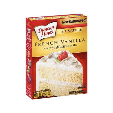 I was introduced to cake mix cookies in college, but no recipe i've ever used compares to this one. Duncan Hines Moist Deluxe French Vanilla Premium Cake Mix ...