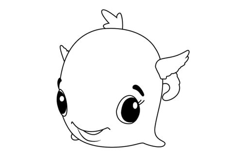 Dibujos de Raspoon Hatchimals para Colorear para Colorear, Pintar e